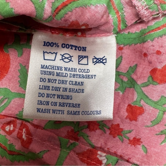 PUNK CITY PRINT Floral Halter MIDI Dress SIZE L - Picture 8 of 10